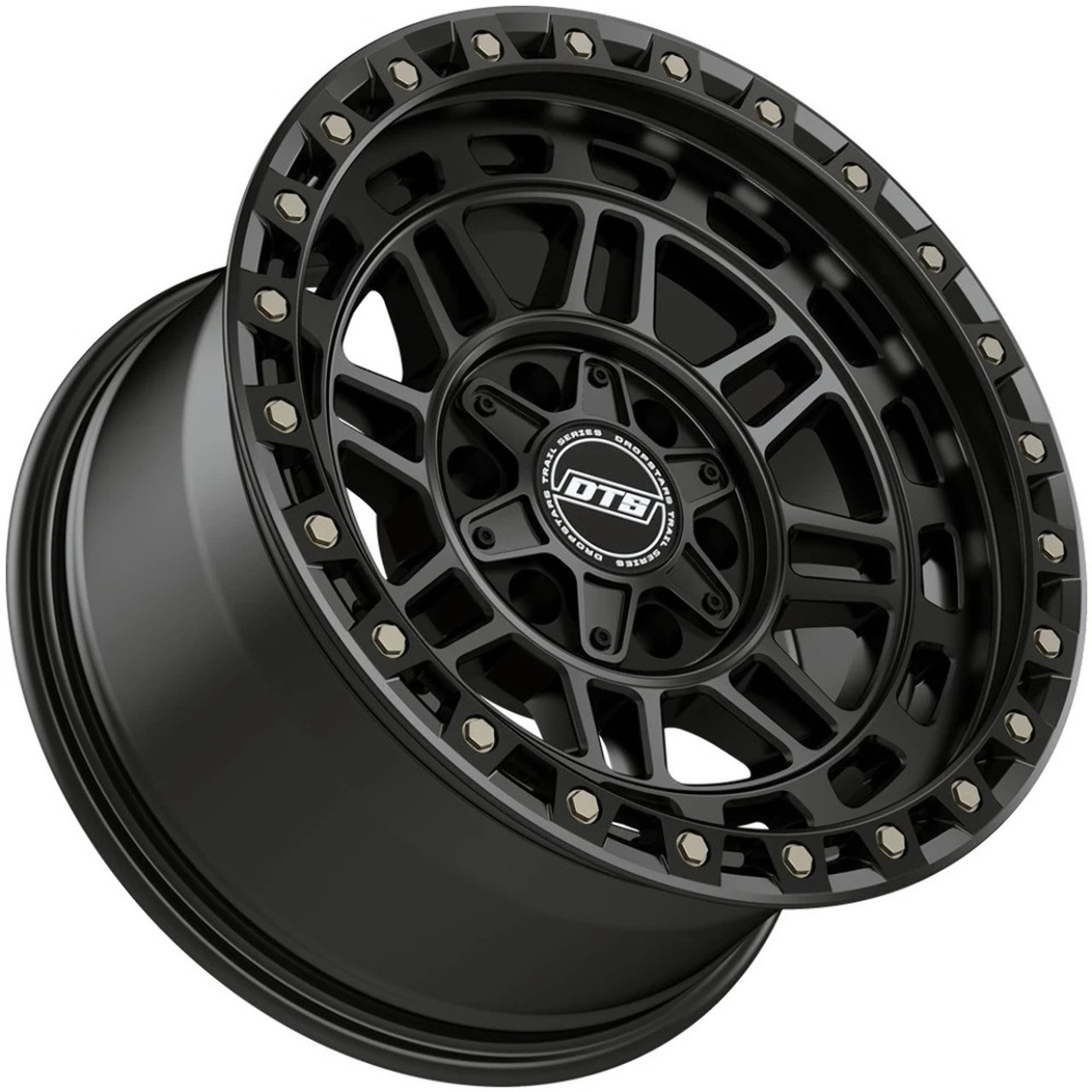 Set 4 20" Dropstars Trail Series 603SB Satin Black 20x9 Wheels 6x135 6x5.5 18mm