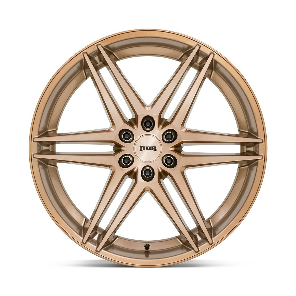 DUB 1PC S266 Dirty Dog 24x10 6x135 Platinum Bronze Wheel 24" 30mm Rim