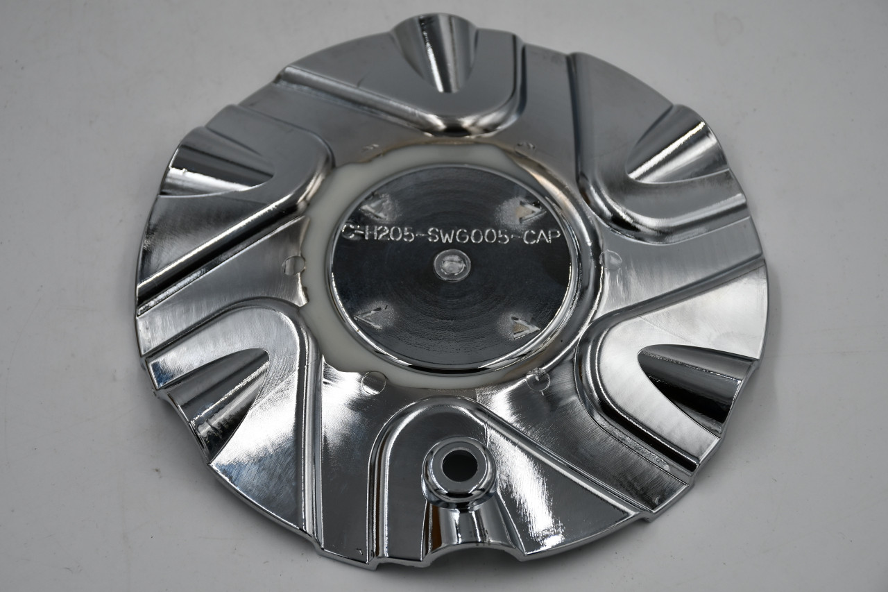 Starr Chrome Wheel Center Cap Hub Cap C-H205-SWG005-CAP 6.75"