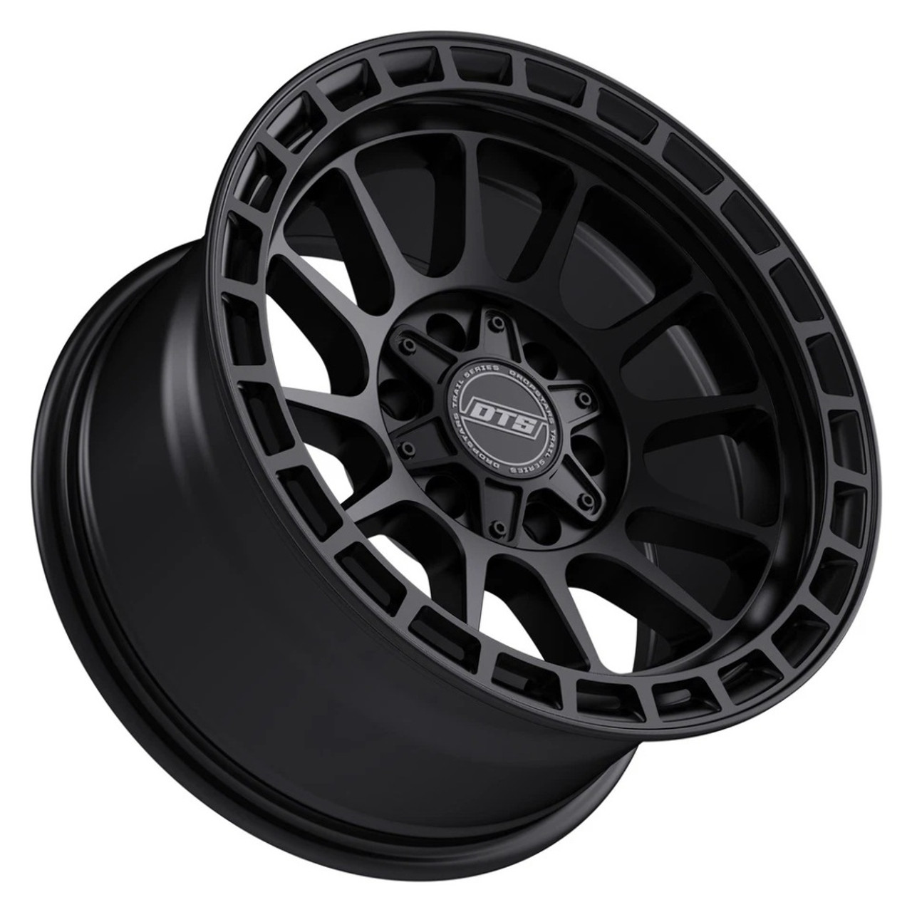 Set 4 20" Dropstars Trail Series 606SB Satin Black 20x9 Wheels 6x135 6x5.5 18mm