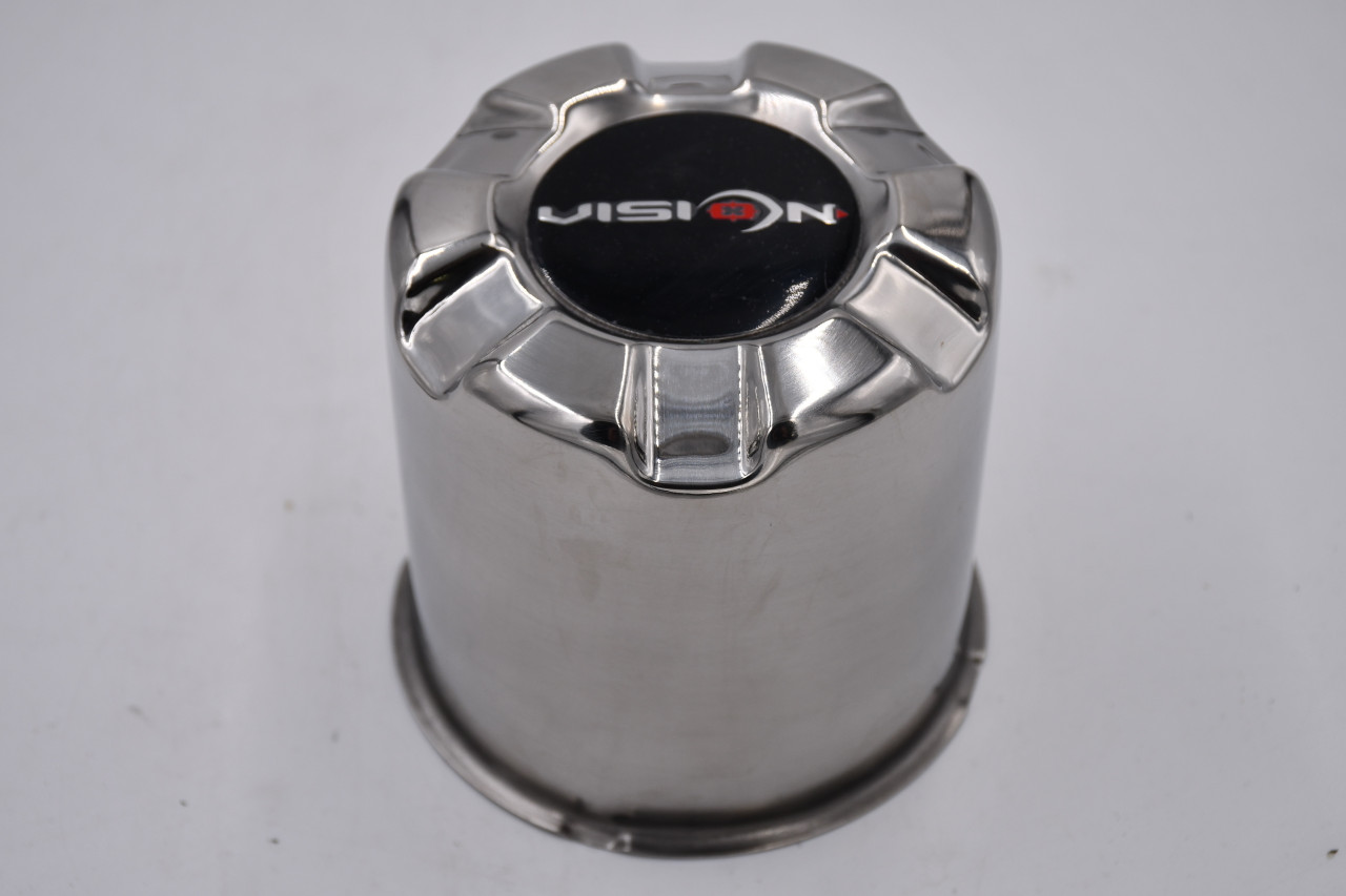 Vision Stainless Wheel Center Cap 5 & 6 Lug C171-V02 6x5.5 5x5.5  4.25" Hub