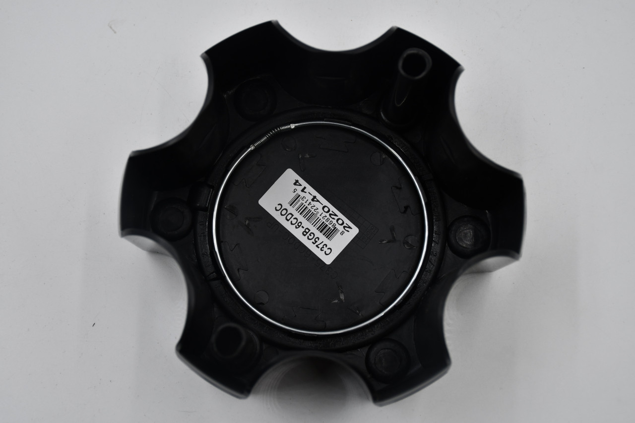 Vision 375 Warrior Wheel Gloss Black 6x135 6x5.5 Center Cap C375GB-6CDOC 6 Lug