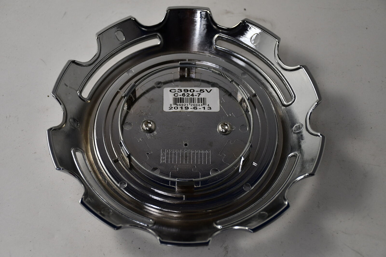 Vision Wheel C390-5V Chrome Center Cap Hub Cap 390 Empire 7 5/8" OD Snap In