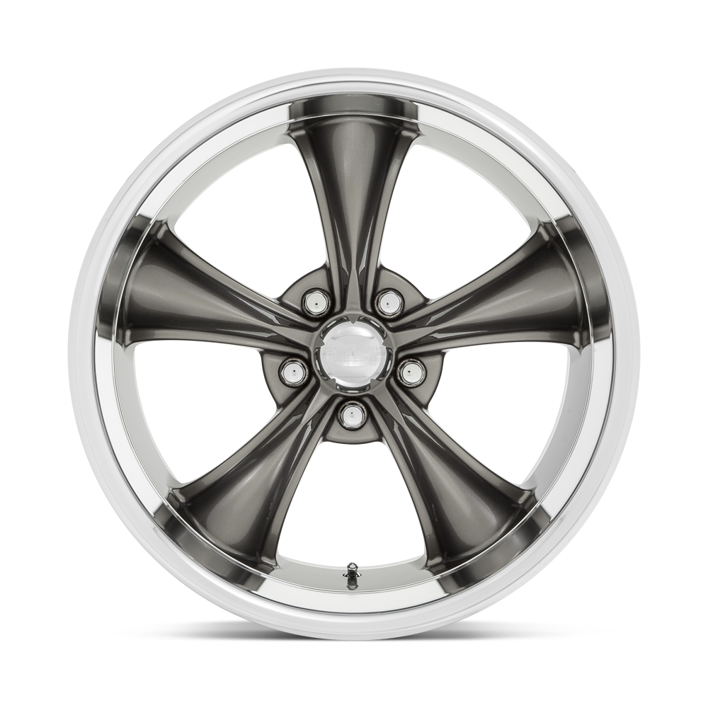 American Racing Vintage VN338 Boss TT 20x10 5x4.5 Graphite Diamond Wheel 20" 2mm