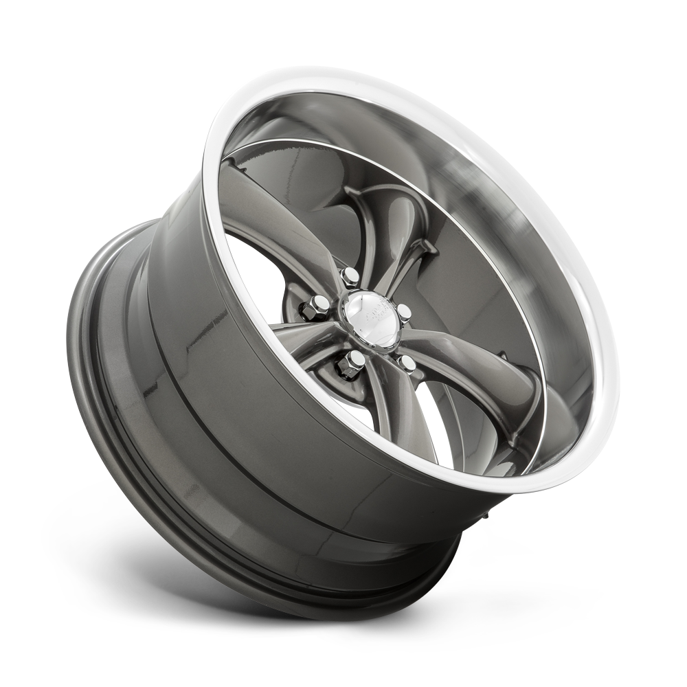 American Racing Vintage VN338 Boss TT 20x10 5x4.5 Graphite Diamond Wheel 20" 2mm