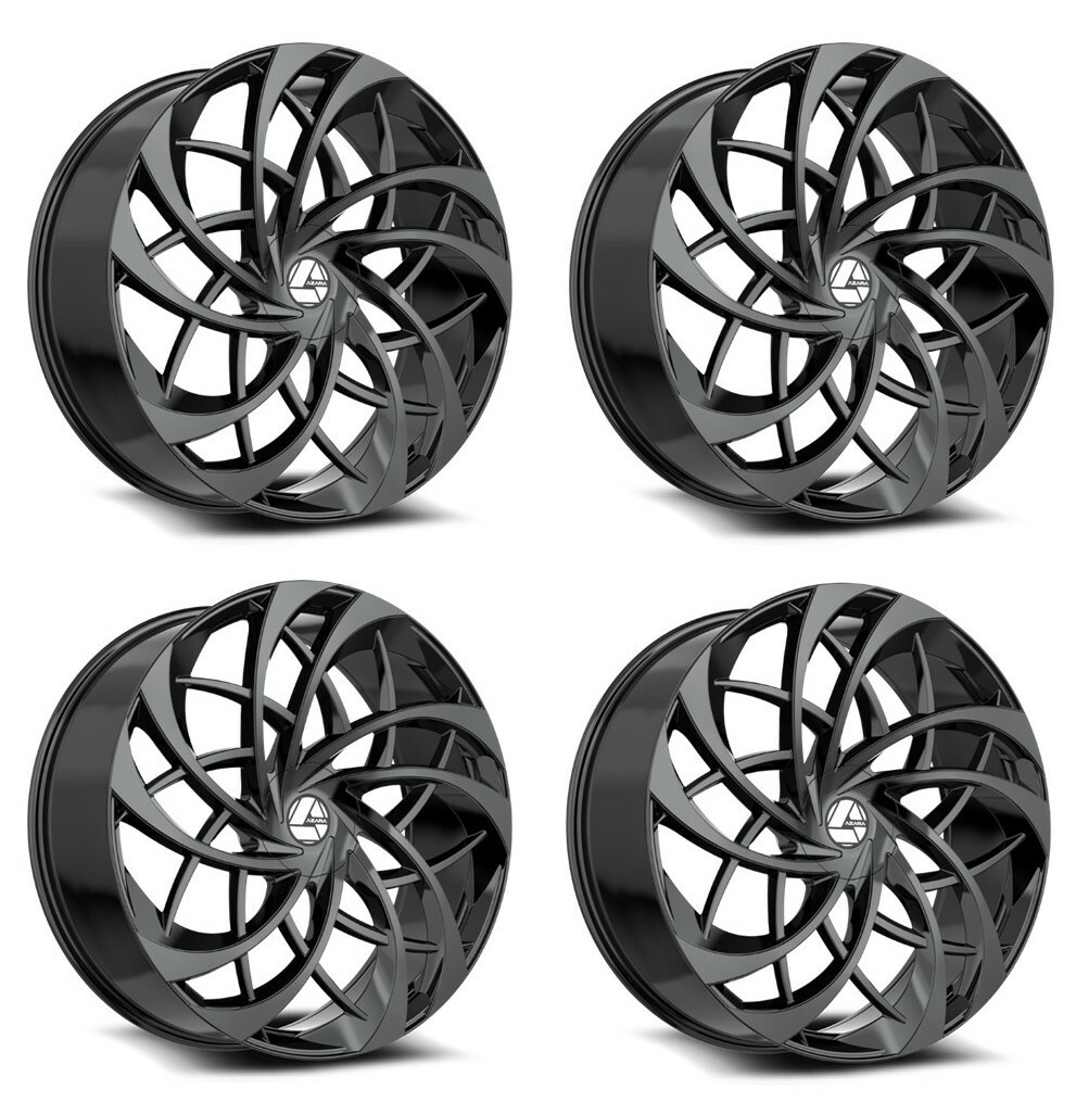 Azara AZA-540 Wheels 18 Inch 5x100 5x4.5 (5x114.3) Gloss Black A2i Whe