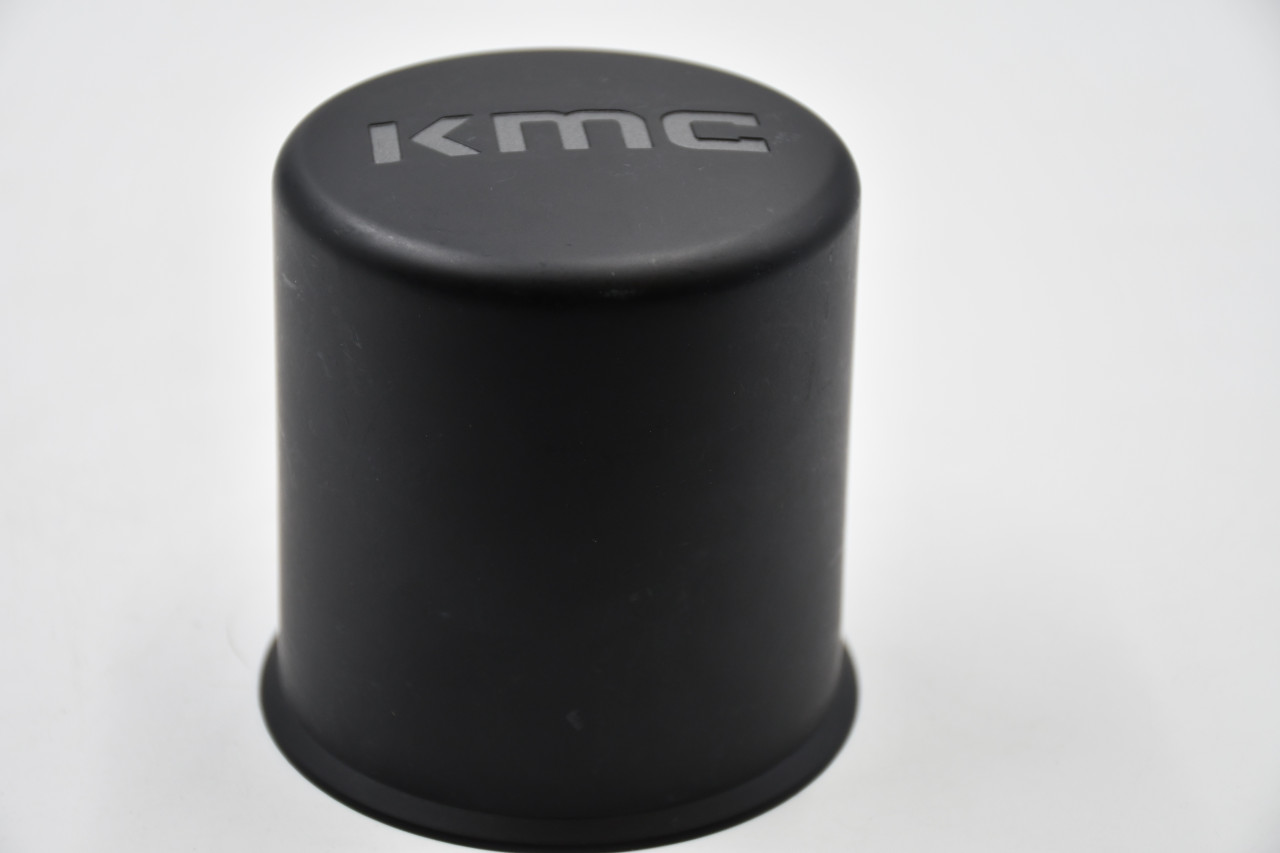 KMC Matte Black Wheel Center Cap Hub Cap 1001343 3.50" Aftermarket KMC