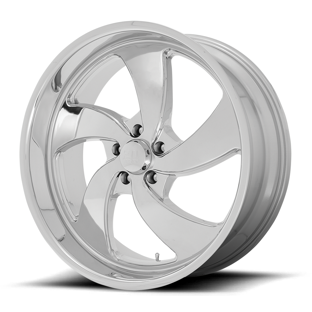 24" US Mag U132 Desperado 24x10 5x5 Chrome Right Wheel 5mm Rim For Chevy GMC
