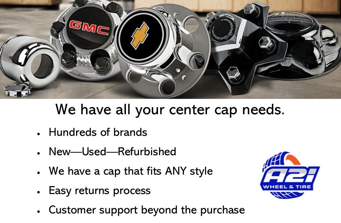 Vision Off Road Chrome 9 Inch Wheel Center Cap C390-8V