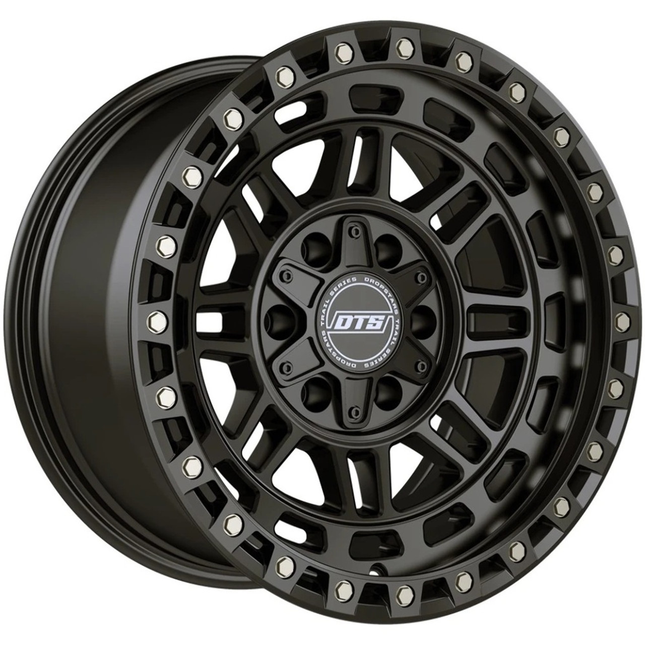 18" Dropstars Trail Series 603SB Satin Black 18x9 Wheel 6x135 6x5.5 18mm Rim