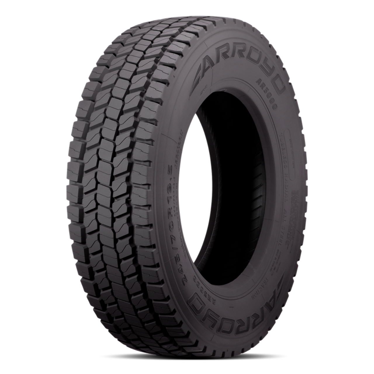 Set 4 Arroyo AR3000 225/70R19.5 128/126N BSW Open Shoulder Drive Tires