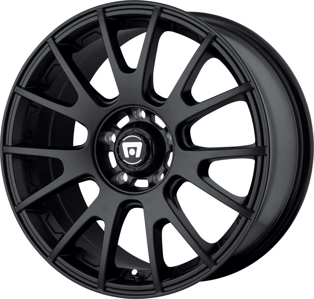 Motegi MR118 MS7 18x8 5x4.5 Matte Black Wheel 18" 45mm Rim
