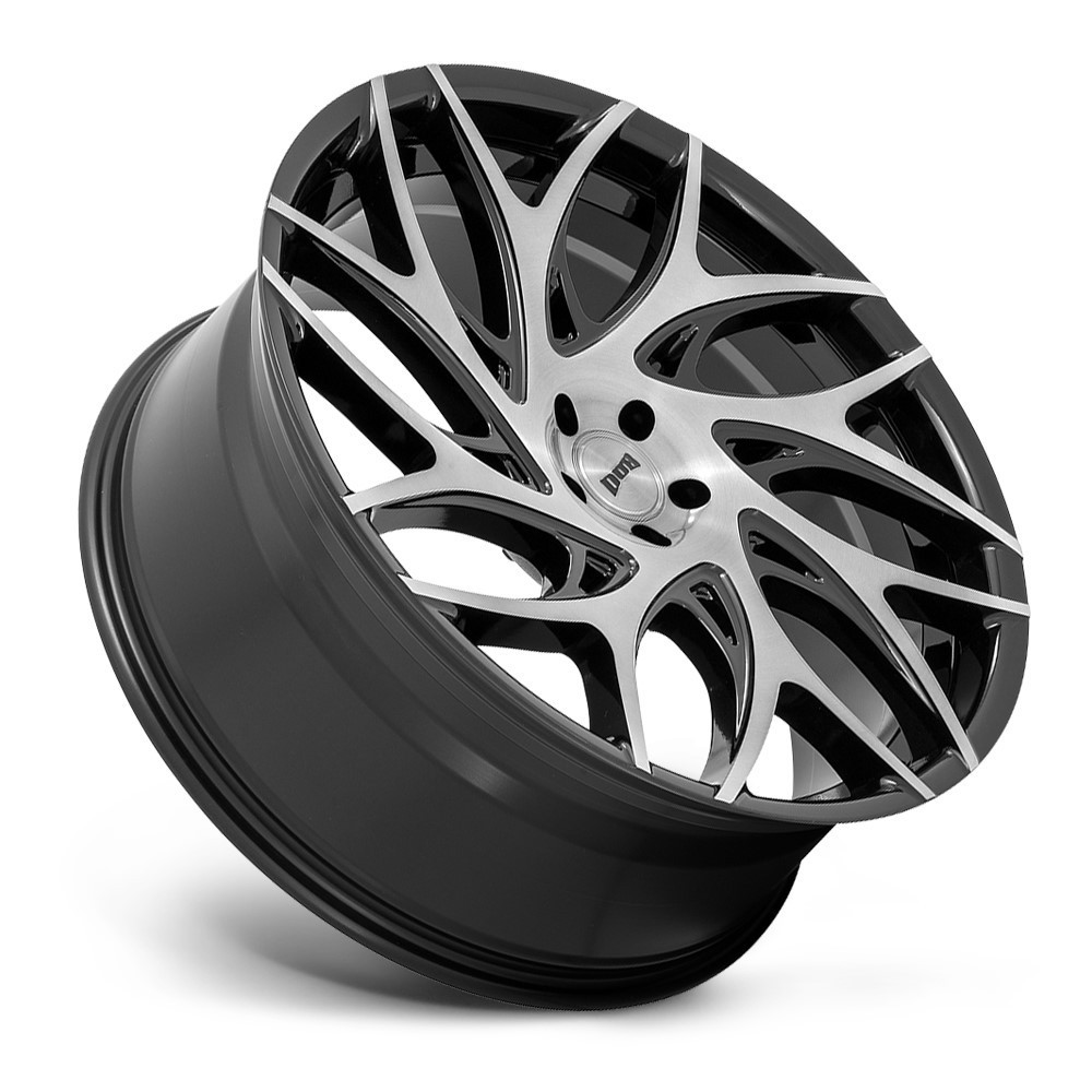 DUB  S260 G.O.A.T. 24x10 5x5.0 Brushed Black Dark Tint Spokes Wheel 24" 10mm