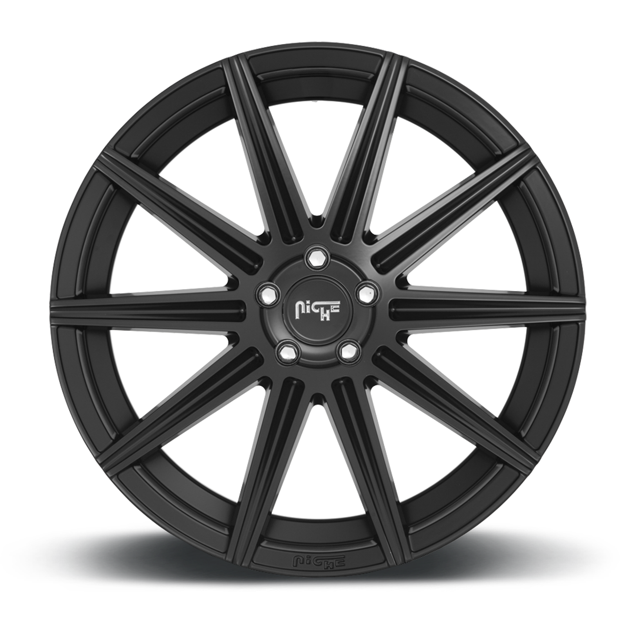 Niche 1PC M242 Tifosi 20x10.5 5x120 Matte Black Wheel 20" 35mm Rim