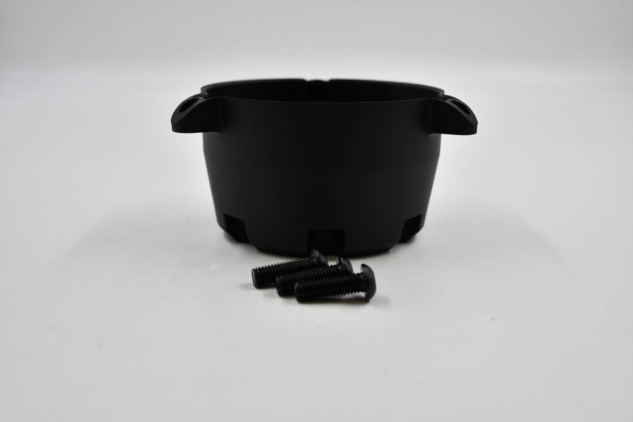 Vision 412 Rocker 398 Manx MB C398SB-6V Satin Black Center Cap Fits 6x5.5 6x135