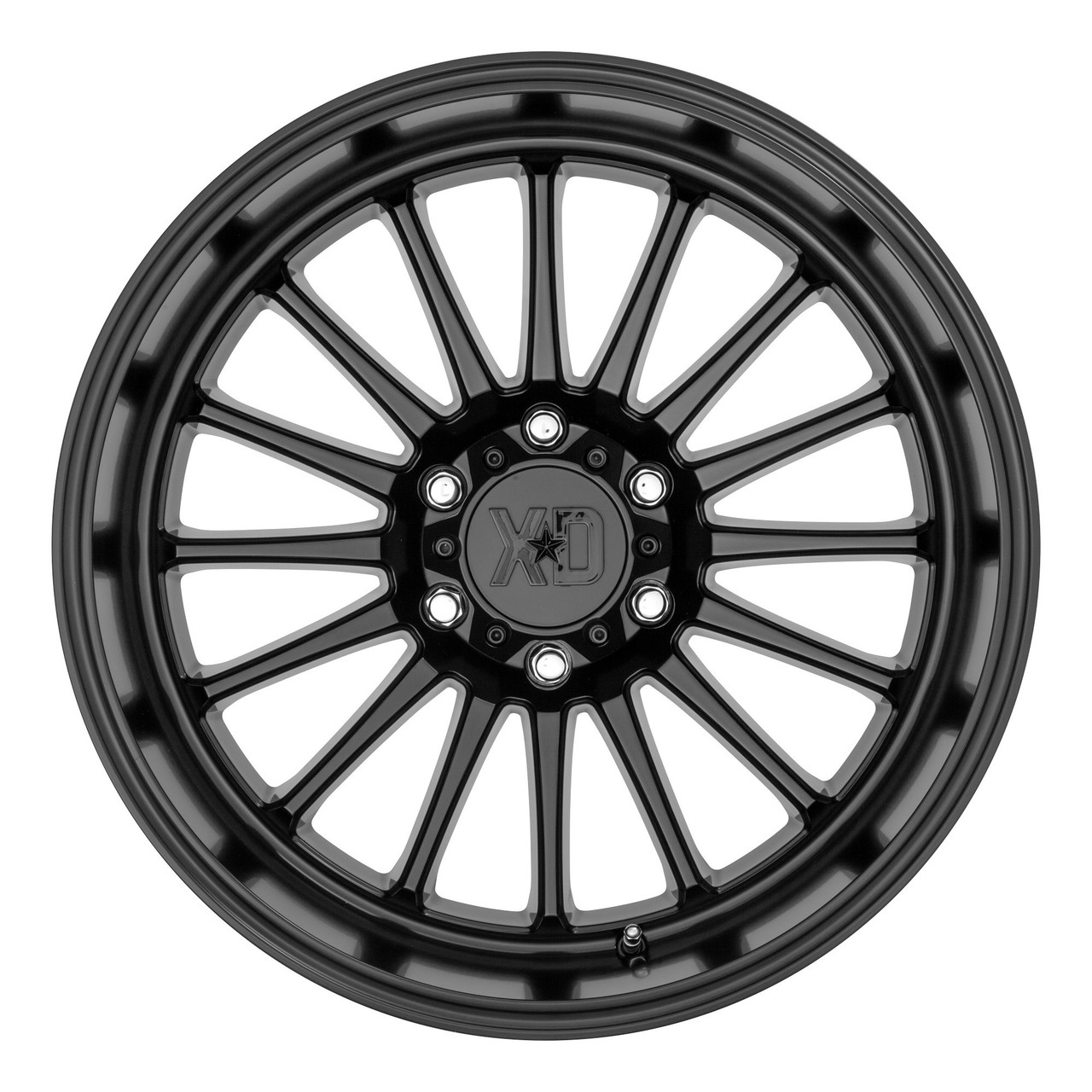 XD XD857 Whiplash 22x10 5x5.5 Satin Black Wheel 22" -18mm Rim