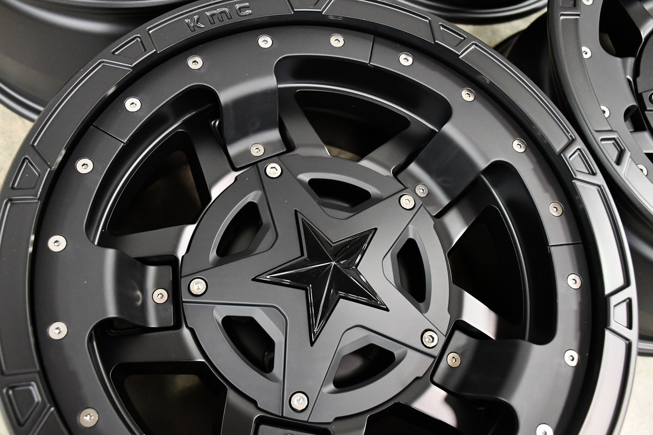 KMC XD-SERIES XD827 ROCKSTAR 3 8J ET20 6H PCD139.7 A/T 265 65R 17 