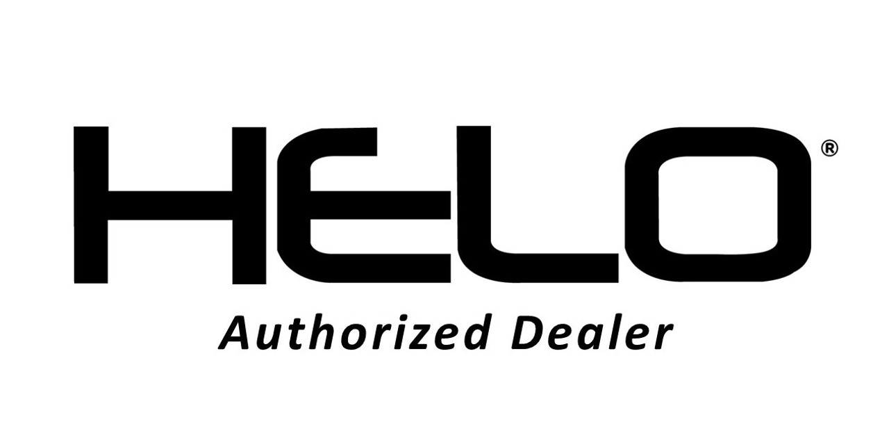 14" Helo HE821 BIG DOG Gloss Black Machined 14x6 Wheel 5x4.5  -6mm Rim