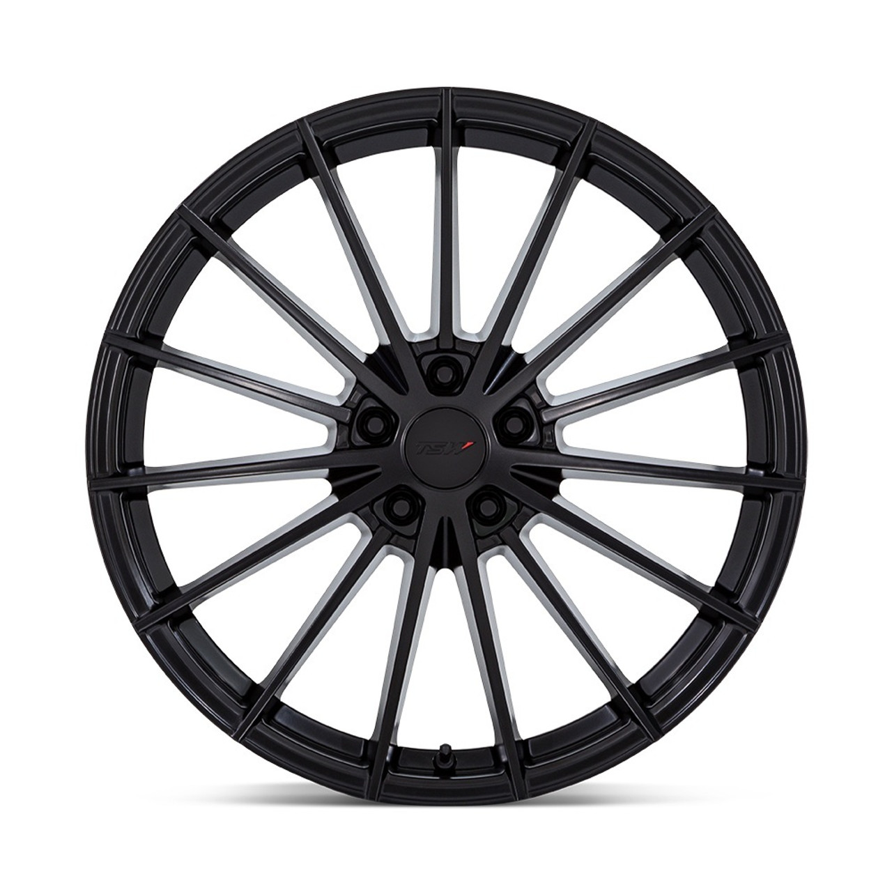 Set 4 19" TSW TW005 GOODWOOD Matte Black 19x9.5 Wheels 5x112  40mm Rims