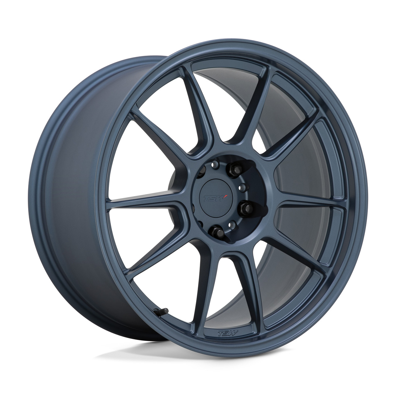 TSW Imatra 18x9 5x120 Satin Dark Blue Wheel 18" 22mm Rim