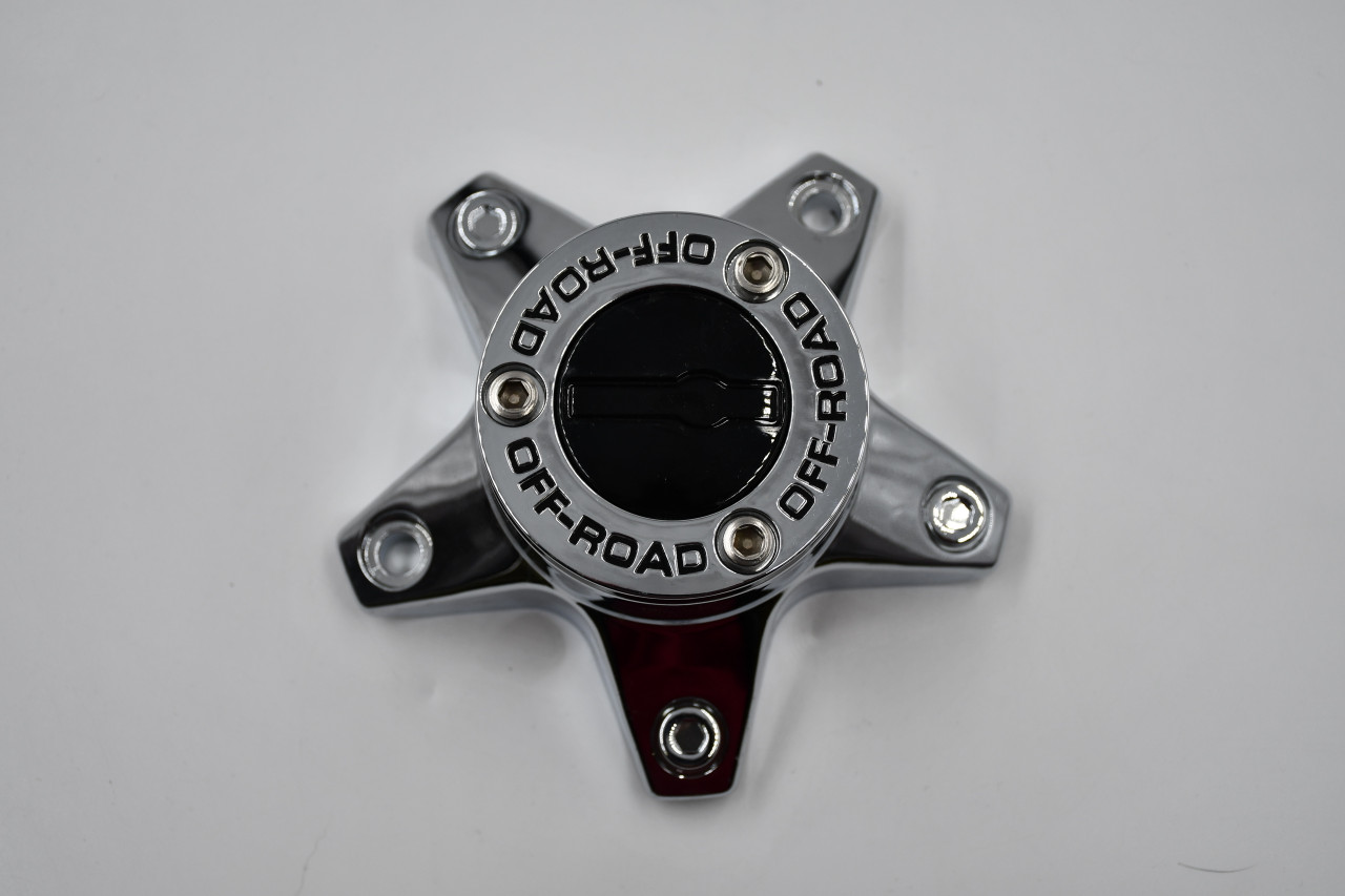 Vision Chrome Wheel Center Cap Hub Cap C394PLMB-65V(C) 6" 5 lug
