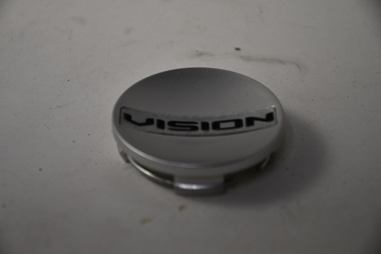 Vision 469 Boost  Silver Push Thru Center Cap Hub Cap C469S