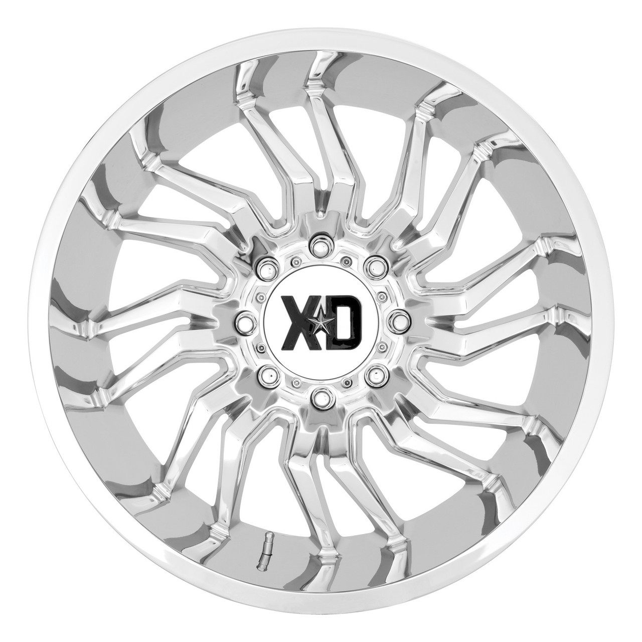 20" XD XD858 Tension 20x10 8x180 Chrome Wheel -18mm For Chevy GMC Truck Rim