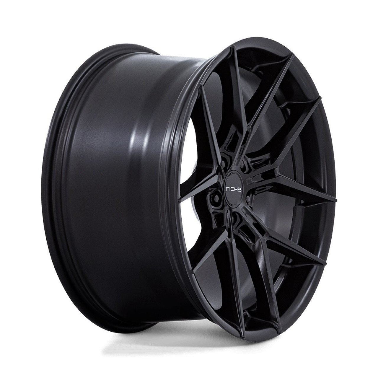 Set 4 18" Niche 1PC NC279 PRODIGY 5 Matte Black 18x8.5 Wheels 5x120  35mm Rims