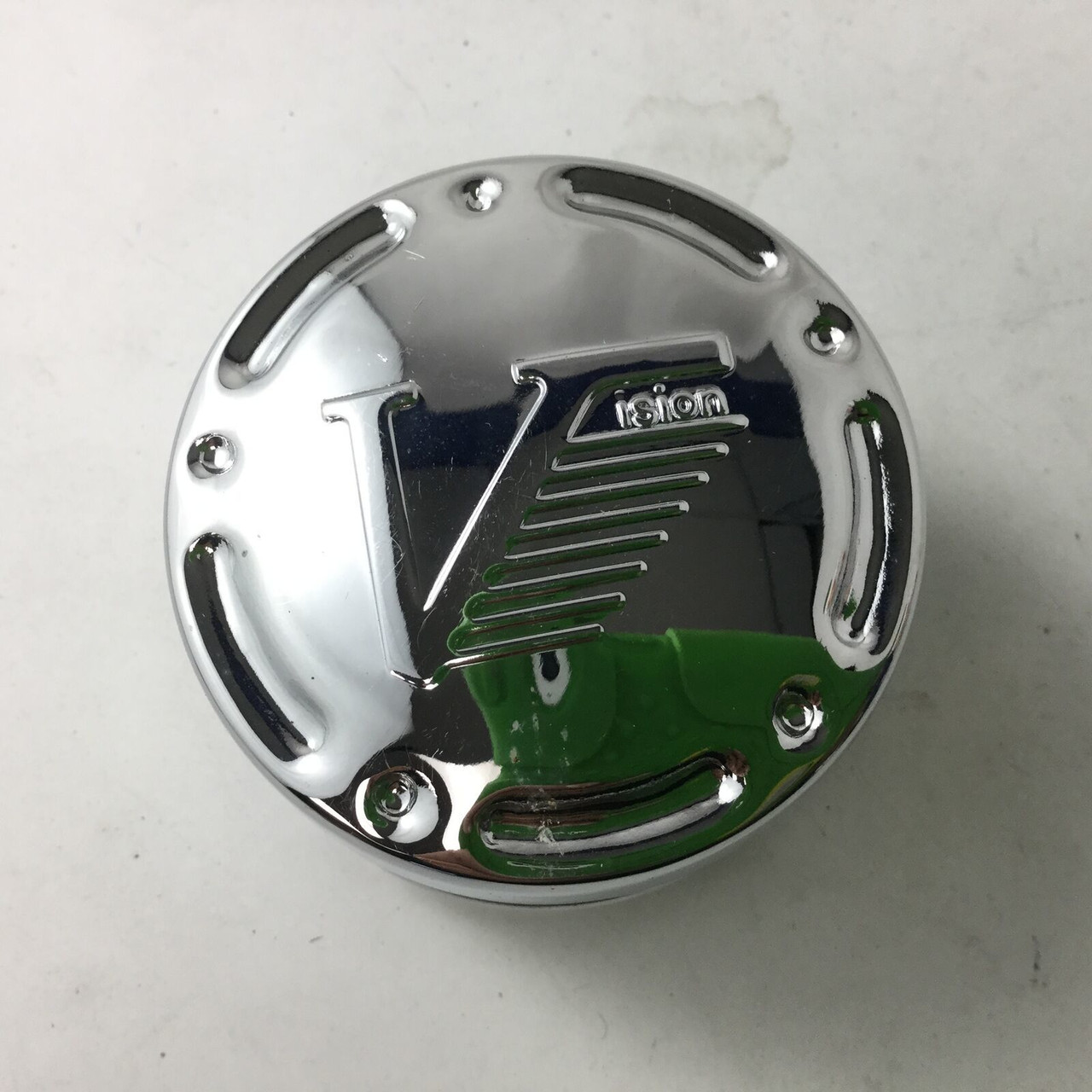 Vision Wheels Chrome Push Through Center Cap V160D