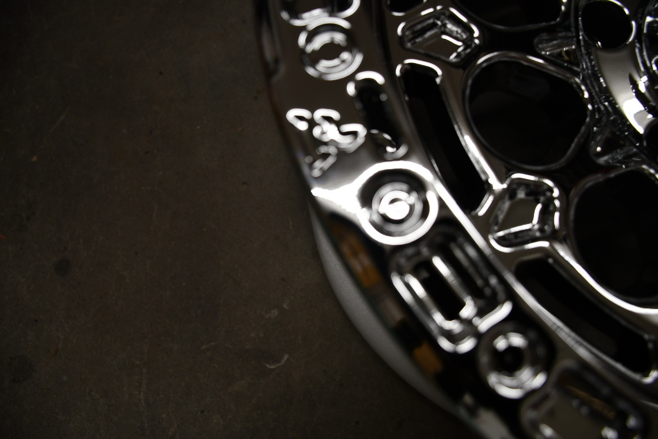 Single 17x9 Fittipaldi FT101 Mirror Coat Wheel 5x5 -12mm Rim Takeoff