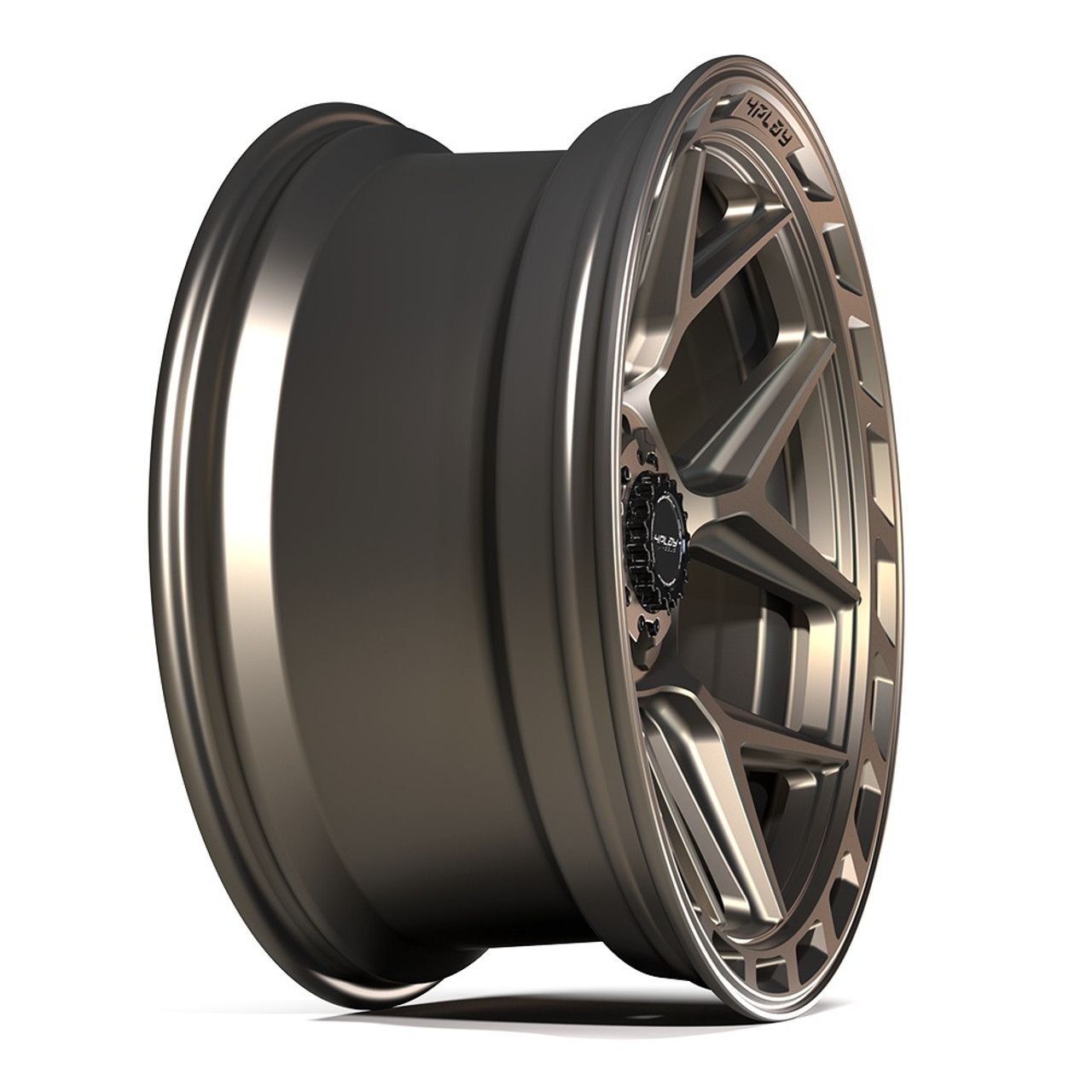 20" 4PLAY 4P55 Bronze 20x10 6x5.5 6x135 -18mm For Chevy GMC Ram Ford Cadillac Rim