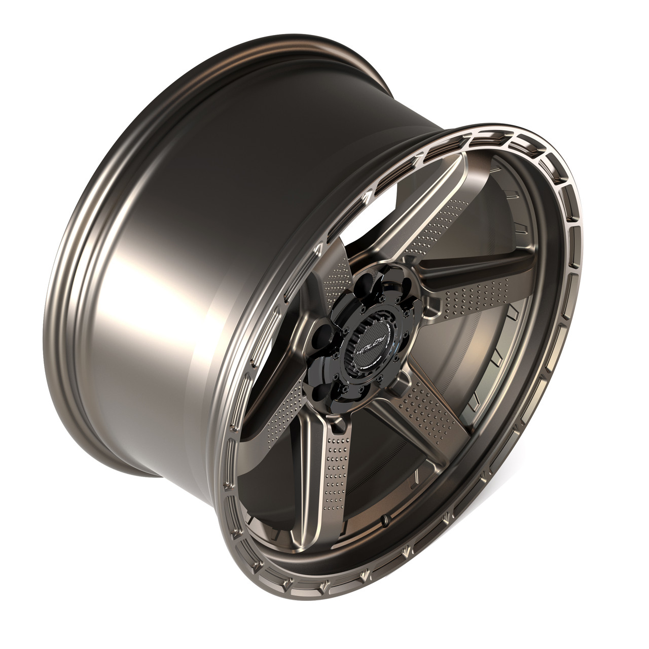22" 4PLAY 4P63 Bronze 22x10 6x5.5 6x135 -18mm Wheel For Ford Chevy GMC Cadillac