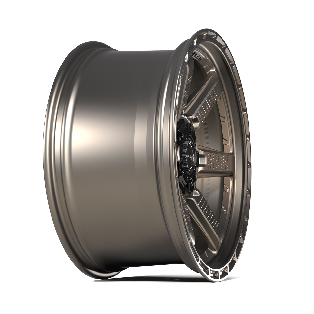 22" 4PLAY 4P63 Bronze 22x10 6x5.5 6x135 -18mm Wheel For Ford Chevy GMC Cadillac