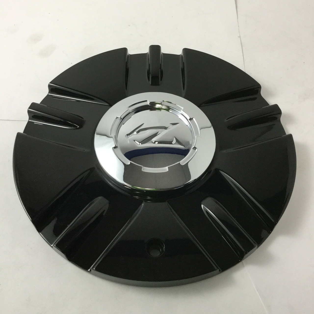 Zinik Z12 Mazotti Wheel Center Hub Cap Black SI-CAP-Z151 8" Diameter ZK37