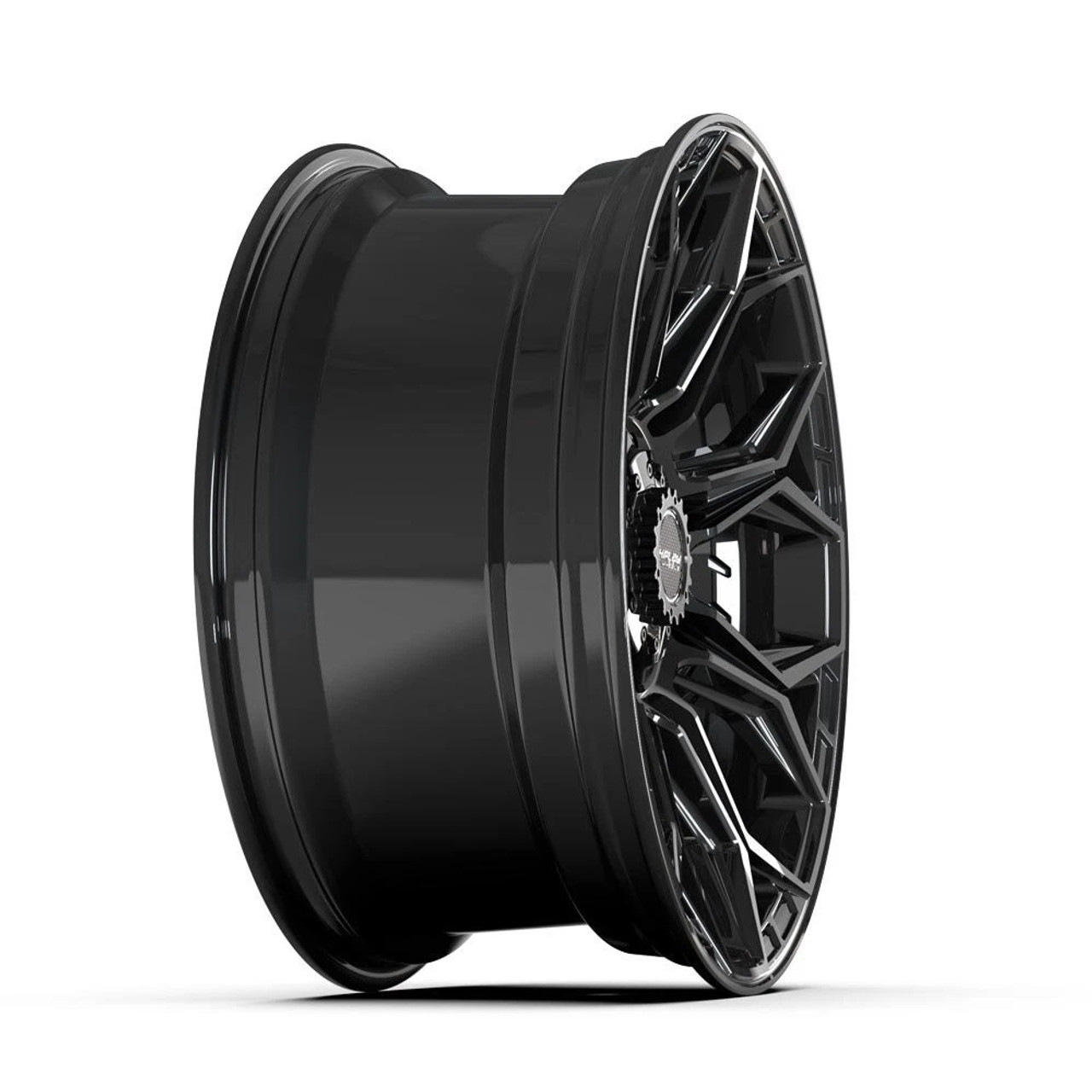 20" 4PLAY 4P83 Gloss Black 20x9 6x5.5 6x135 0mm Wheel For Chevy GMC Ram Ford Rim