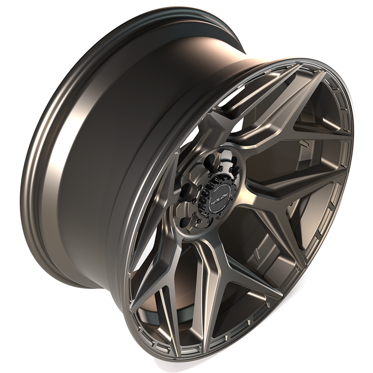 22" 4PLAY 4P06 22x10 6x5.5 6x135 -18mm Wheel Bronze For Chevy GMC Ford Lincoln