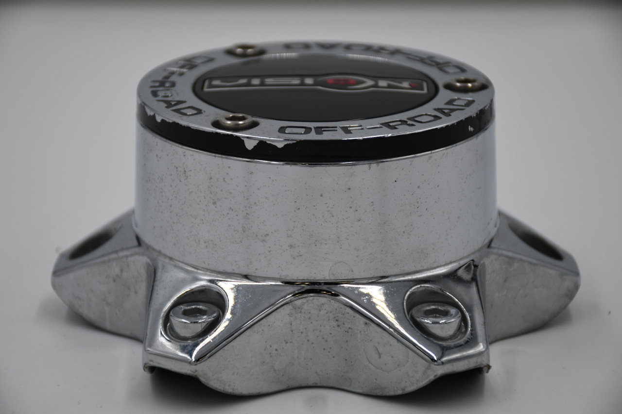 Vision Chrome Center Cap Hub Cap C394PL-6V 6" 6 Lug Vision Bolt On