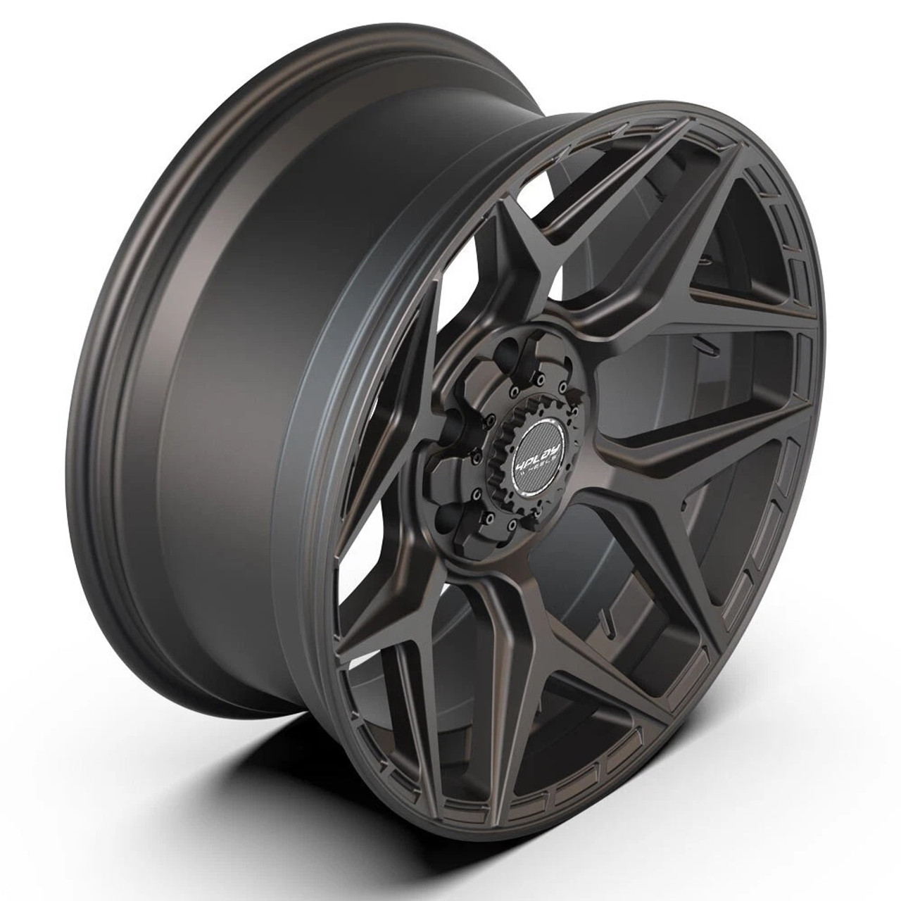 Set 4 24" 4PLAY 4P06 Satin Black 24x10 6x5.5 6x135 18mm Truck Suv Rims