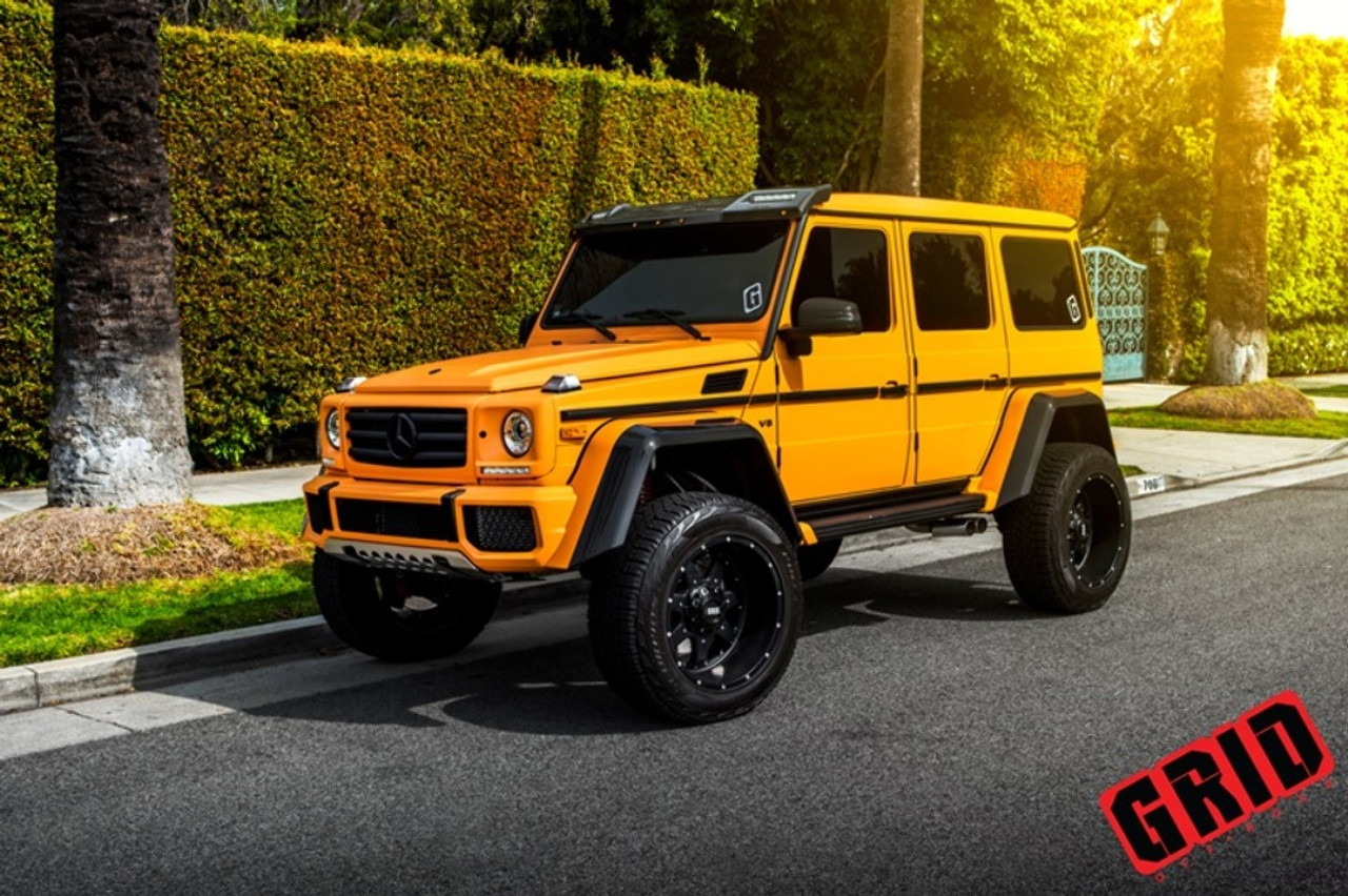 20" Grid Offroad GD01 Matte Black 20x9 Wheel 5x5 5x5.5 0mm Rim