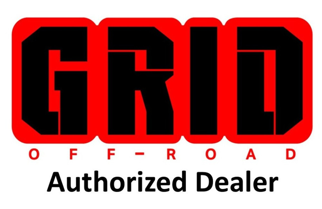 18" Grid Offroad GD08 18x9 6x135 6x5.5 -12mm Wheel Gloss Black Milled Lifted Rim
