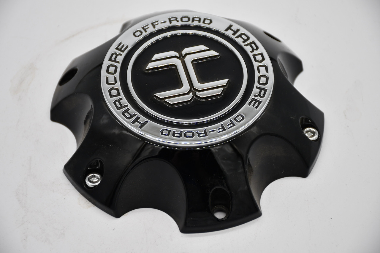Hardcore Offroad Gloss Black Wheel Center Cap Hub Cap HC10-6H 139-3 5.4"