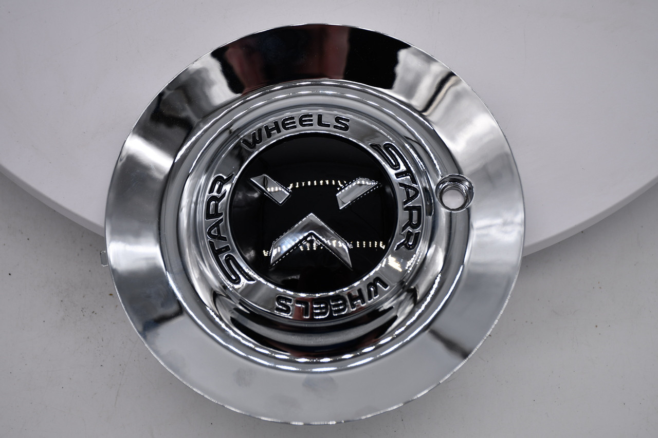 Starr Chrome Wheel Center Cap Hub Cap 5HSULIAO CAP 6.25"