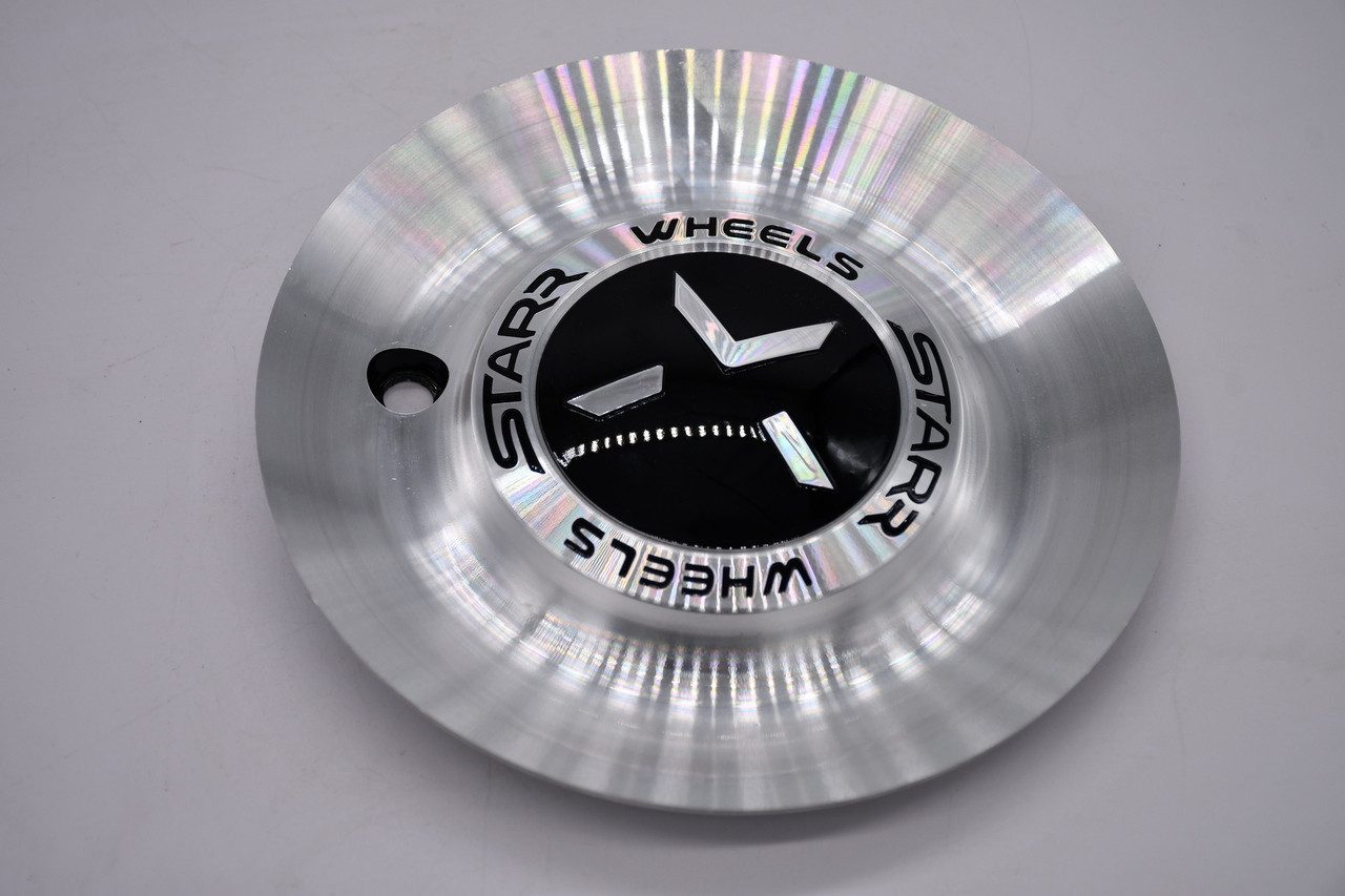 Starr Silver Wheel Center Cap Hub Cap (SV)5HSULIAO CAP 6.25"