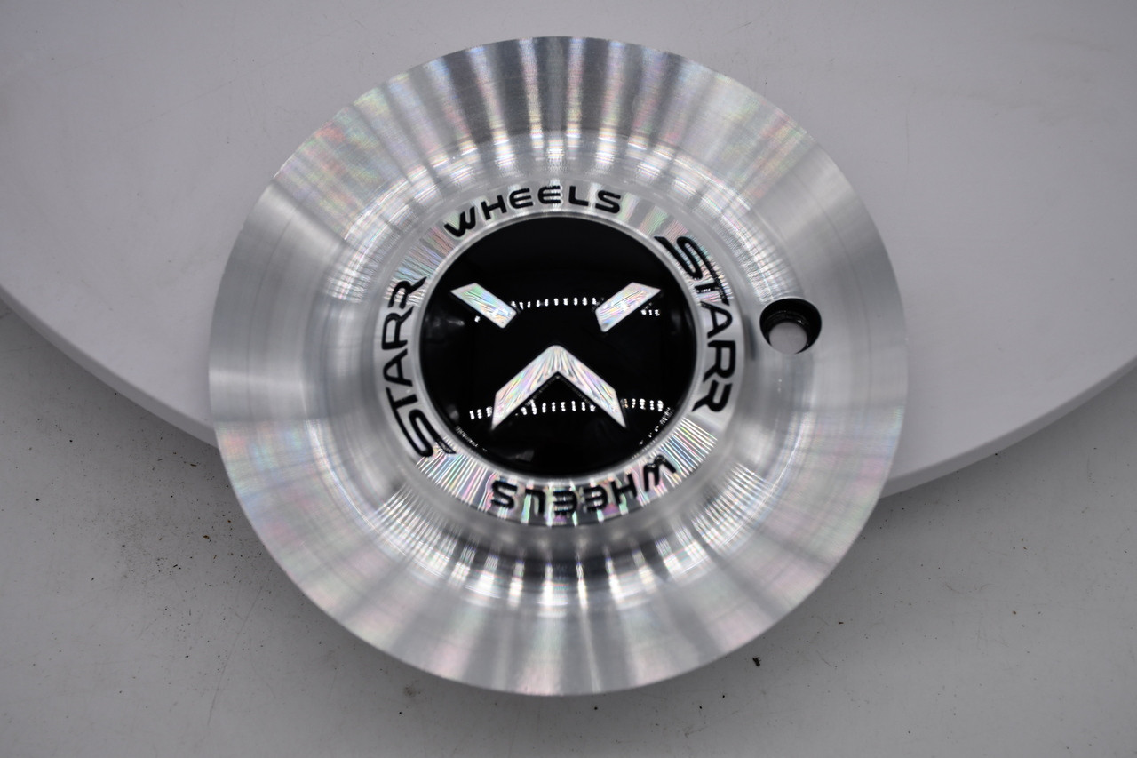 Starr Silver Wheel Center Cap Hub Cap (SV)5HSULIAO CAP 6.25"