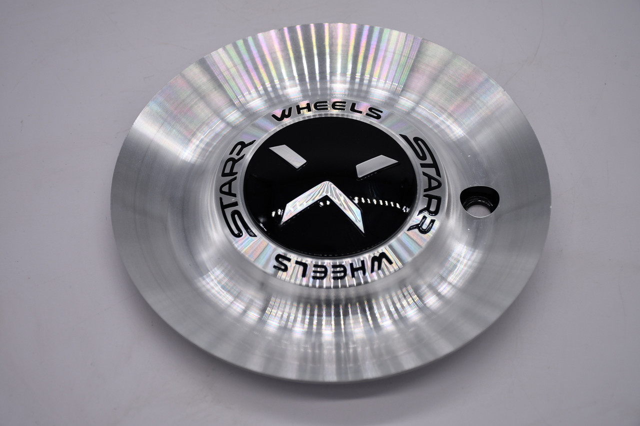 Starr Silver Wheel Center Cap Hub Cap (SV)5HSULIAO CAP 6.25"