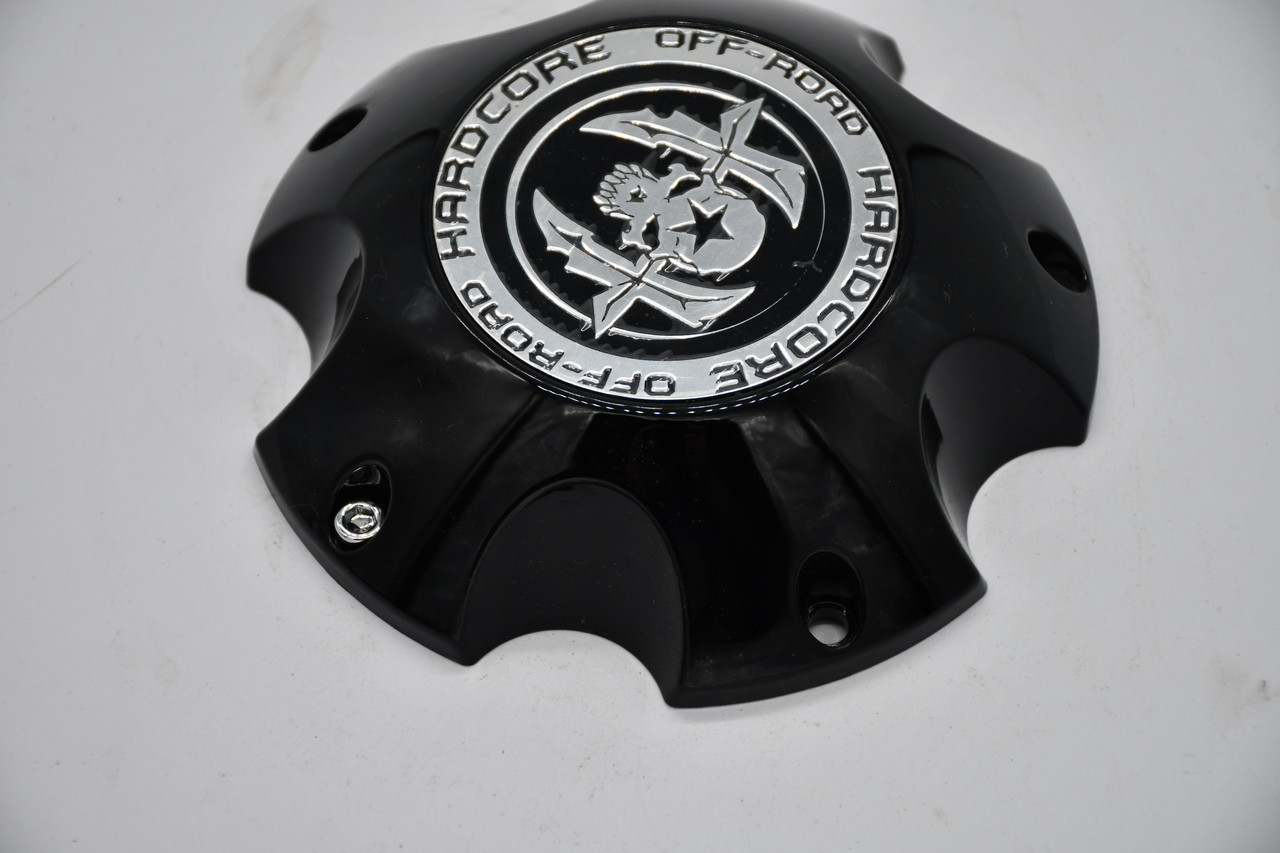 Hardcore Offroad Gloss Black Wheel Center Cap Hub Cap HC10-5H139-CAP 5.25"