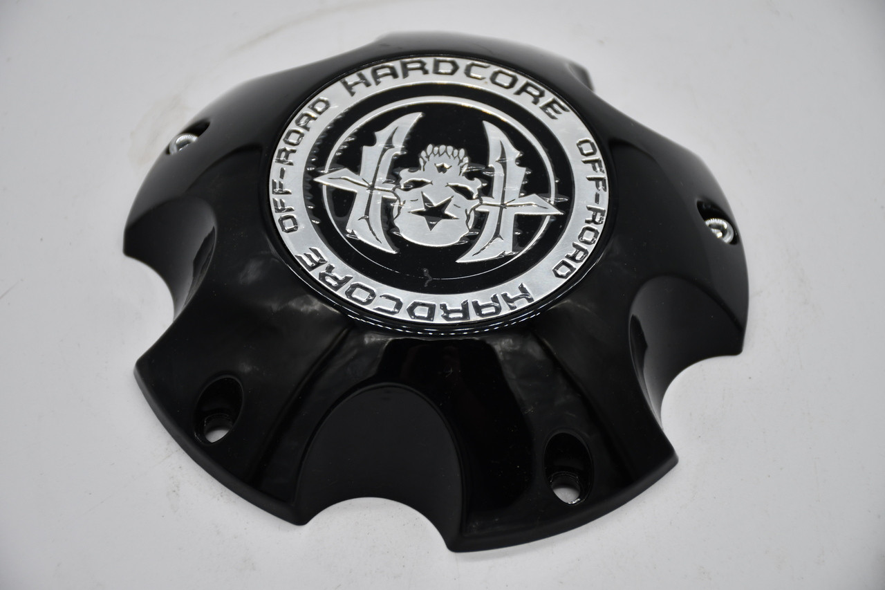 Hardcore Offroad Gloss Black Wheel Center Cap Hub Cap HC10-5H139-CAP 5.25"
