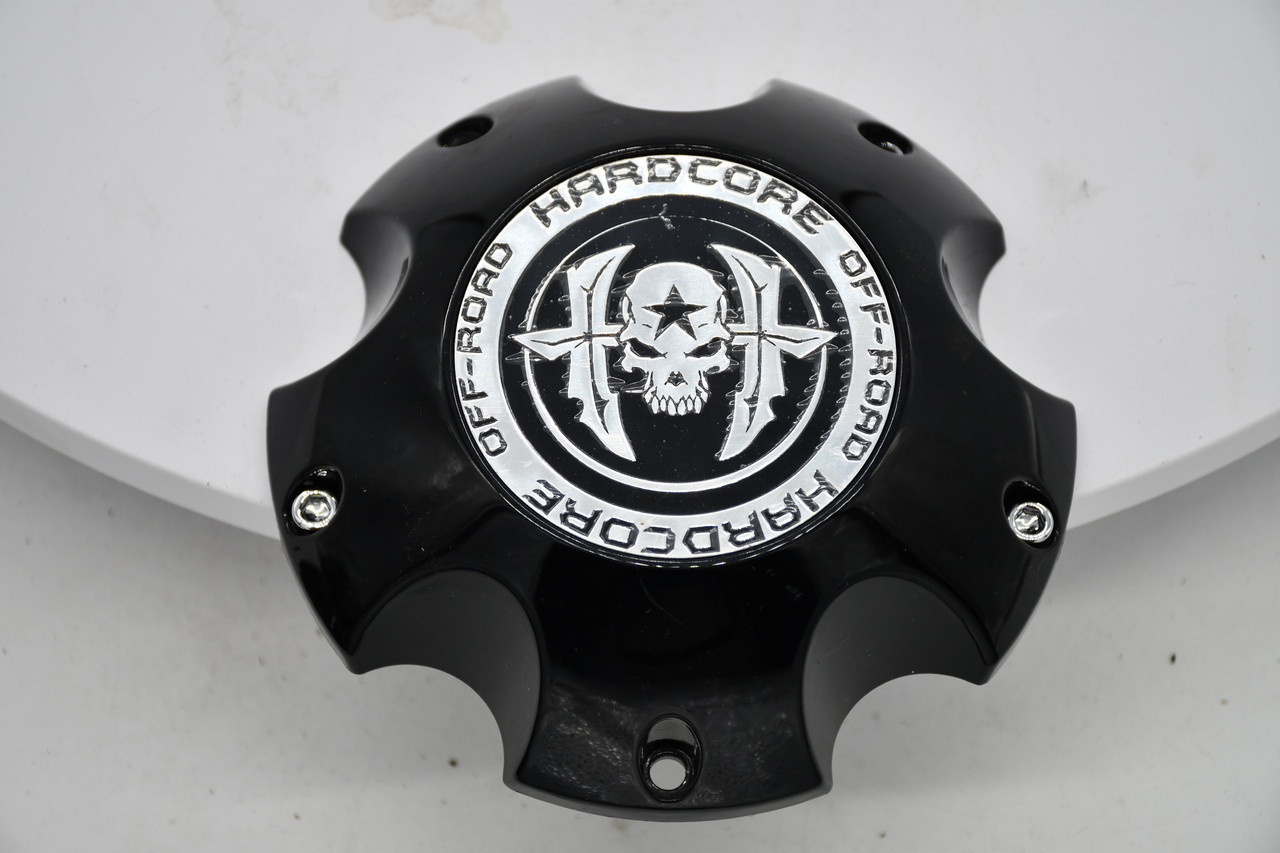 Hardcore Offroad Gloss Black Wheel Center Cap Hub Cap HC10-5H139-CAP 5.25"