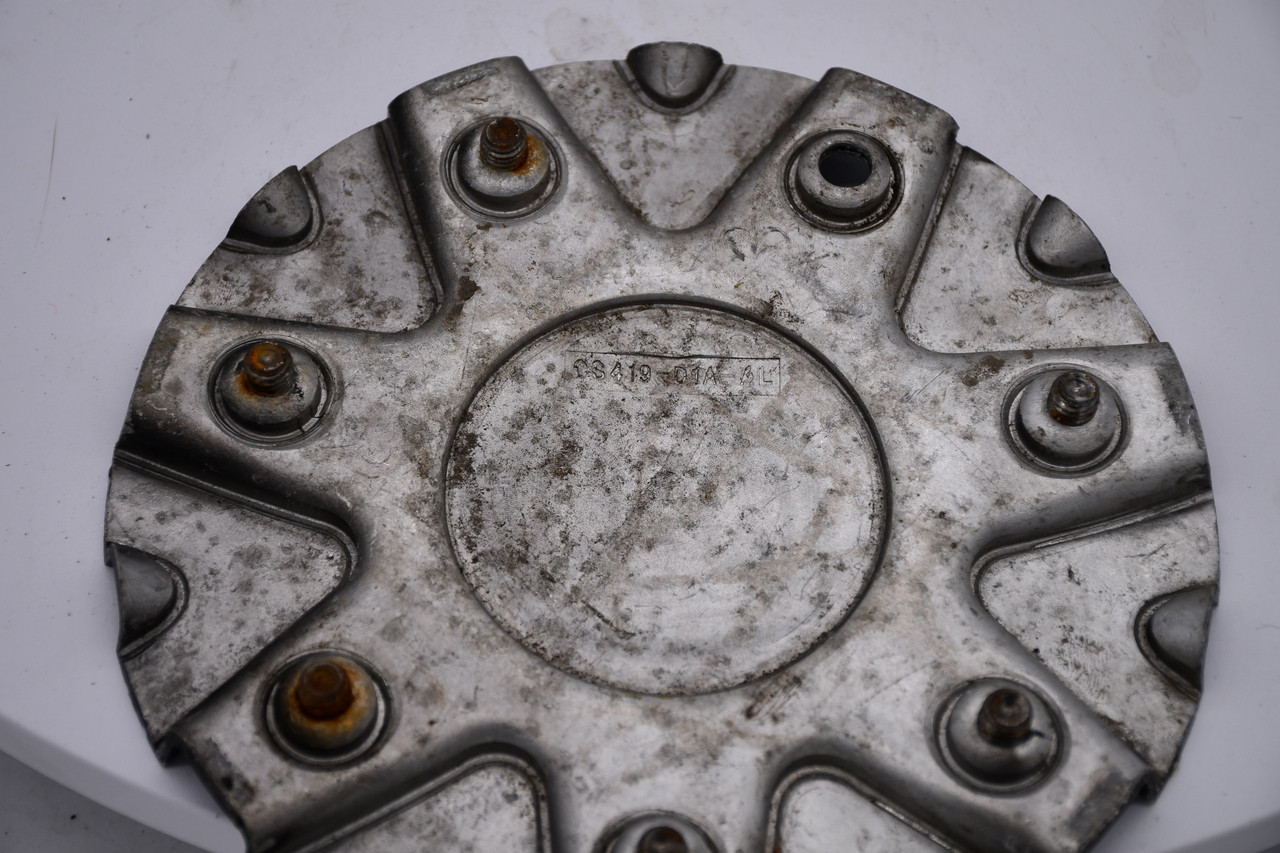 Borghini Chrome Wheel Center Cap Hub Cap CS419-01A-AL 7.1"