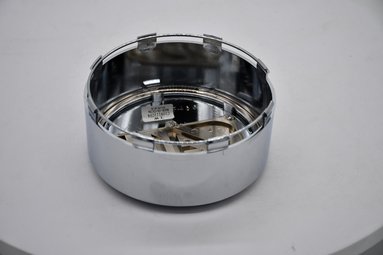 Cali Offroad 8 Lug Chrome Wheel Center Cap C109113C04 5.5" 9110 Summit 9111 Sevenfold 9112 Gemini 9113 Paradox 9114 Purge 9115 Invader 9108 Switchback